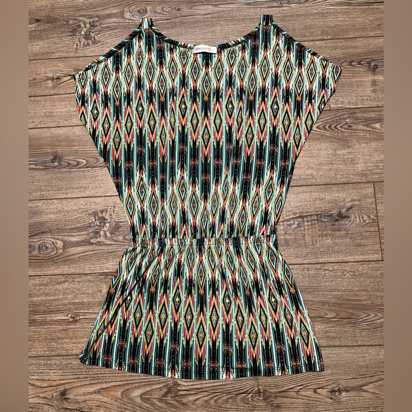 Veronica M geometric cold shoulder xs dress - Picture 1 of 2